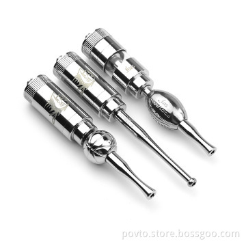 Stainless Steel ball drip tip 510 drip tip with long mouthpiece